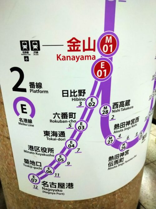 駅の案内図